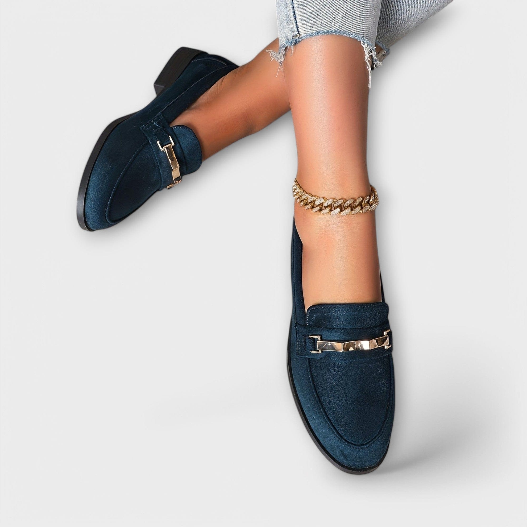 Noémie - Summer Flannel Loafers