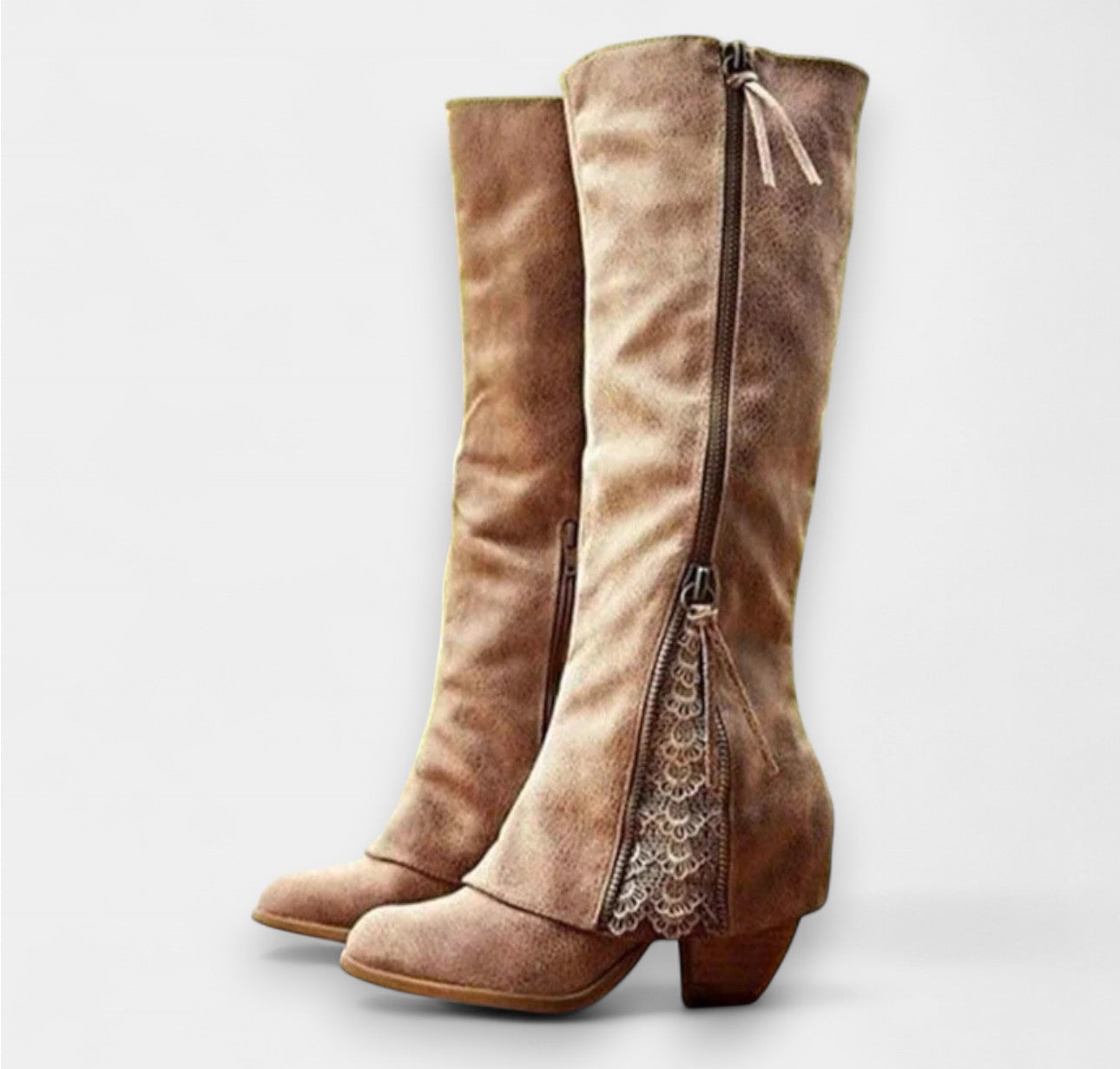 Karen | Knee-High Boots Western