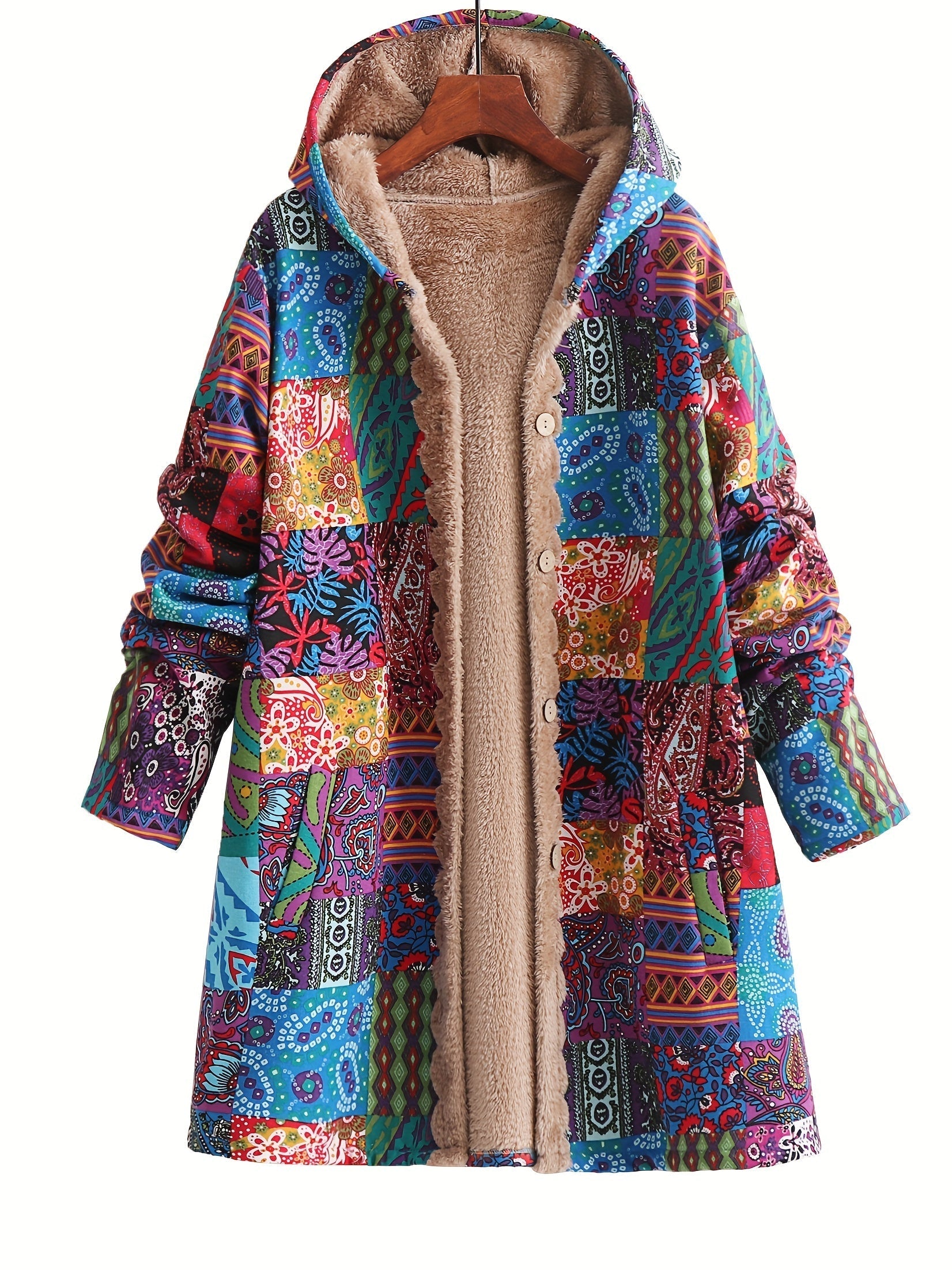 Lydia™| Boho Patchwork Coat