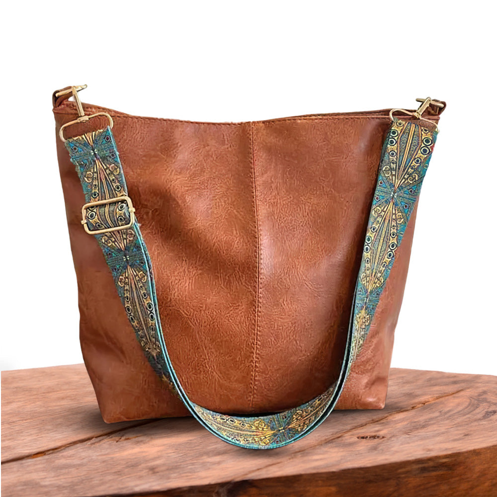 Greta - Vintage Leather Shoulder Bag