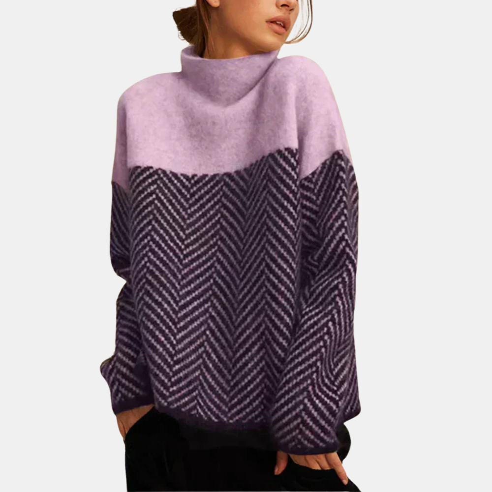 Fiora™ | Cotton Turtleneck Sweater