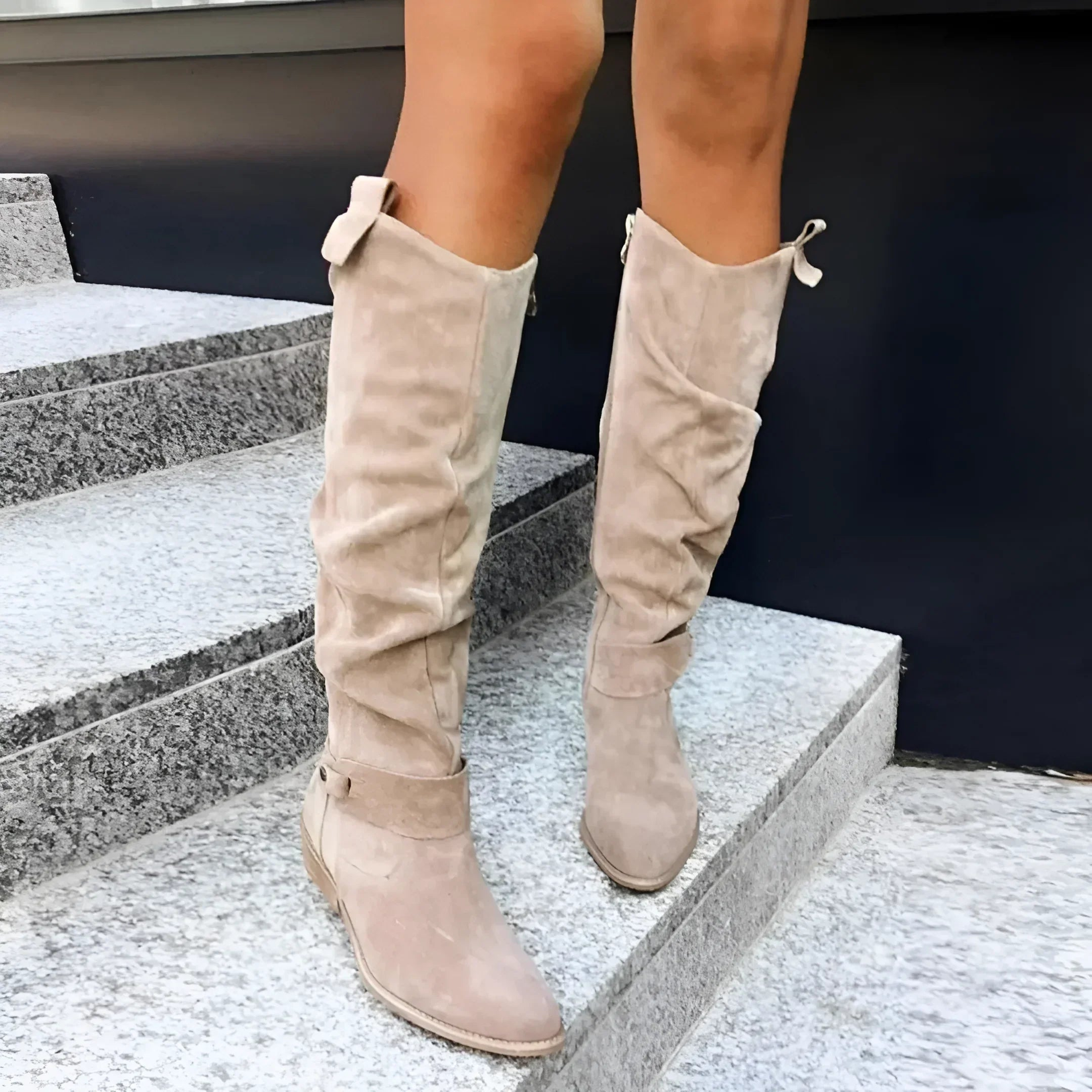 Reverie | Stylish Suede Knee Boots