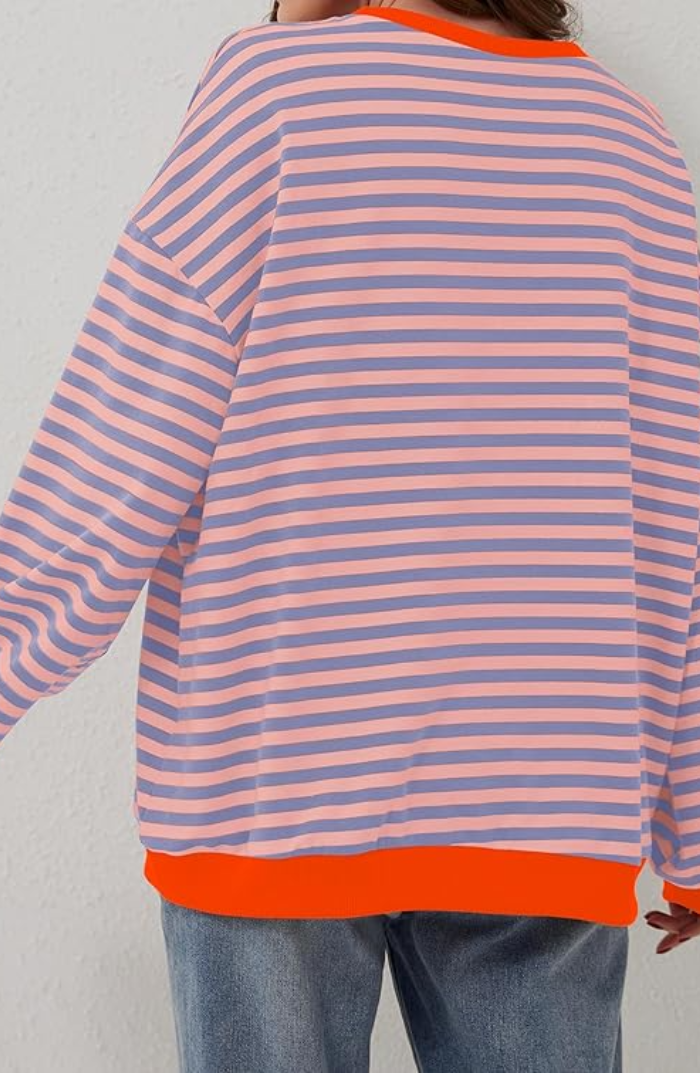 Ayla | Striped Oversized Sweater