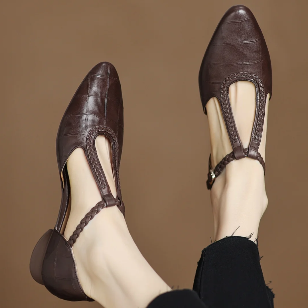 Everly & Rose | Leather Mary Janes