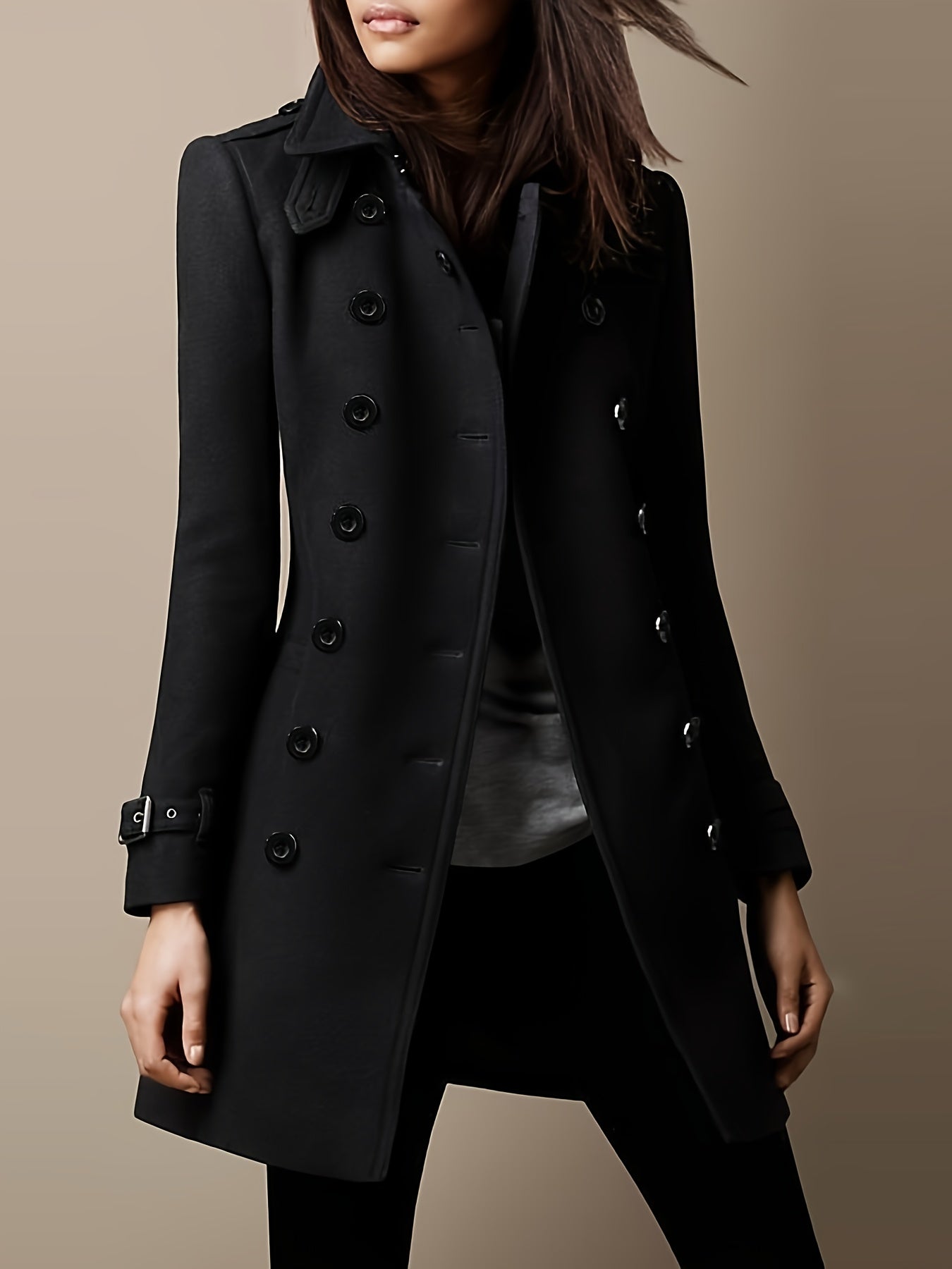 Serene™ | Minimalist Wrap Coat