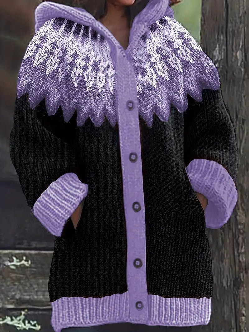 Adeline™ | Casual Hooded Cardigan