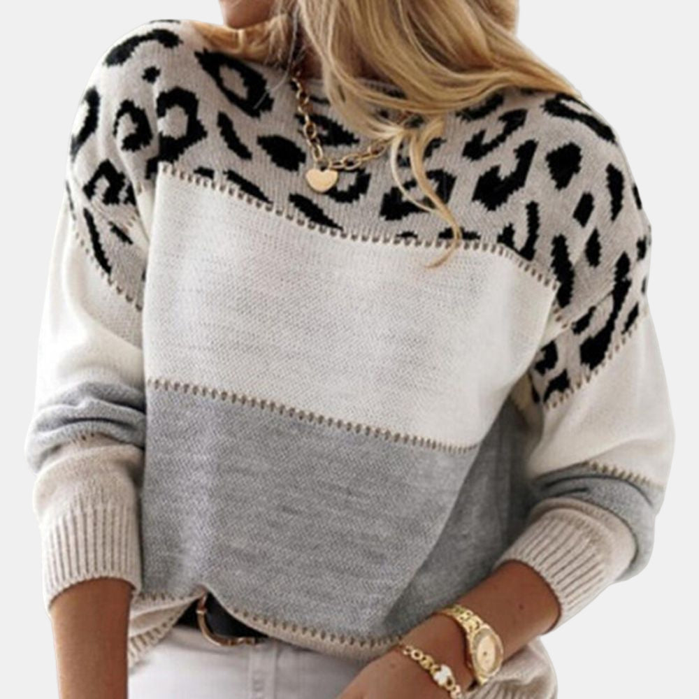 Virelle™ | Leopard Print Sweater