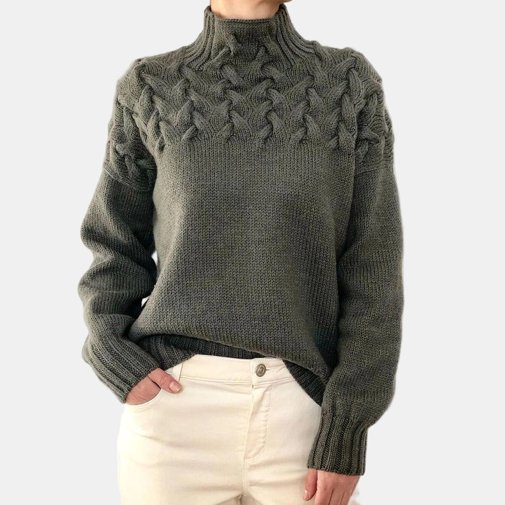 Eulalia™ | Warm Knitted Turtleneck