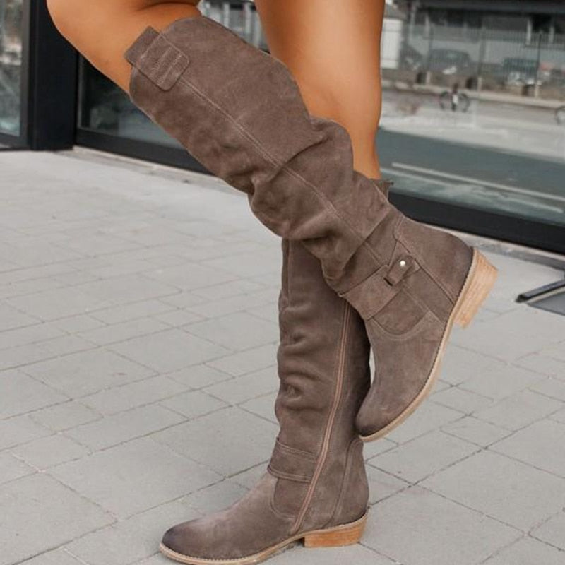 Lina™ | Warm Suede Boots For Women