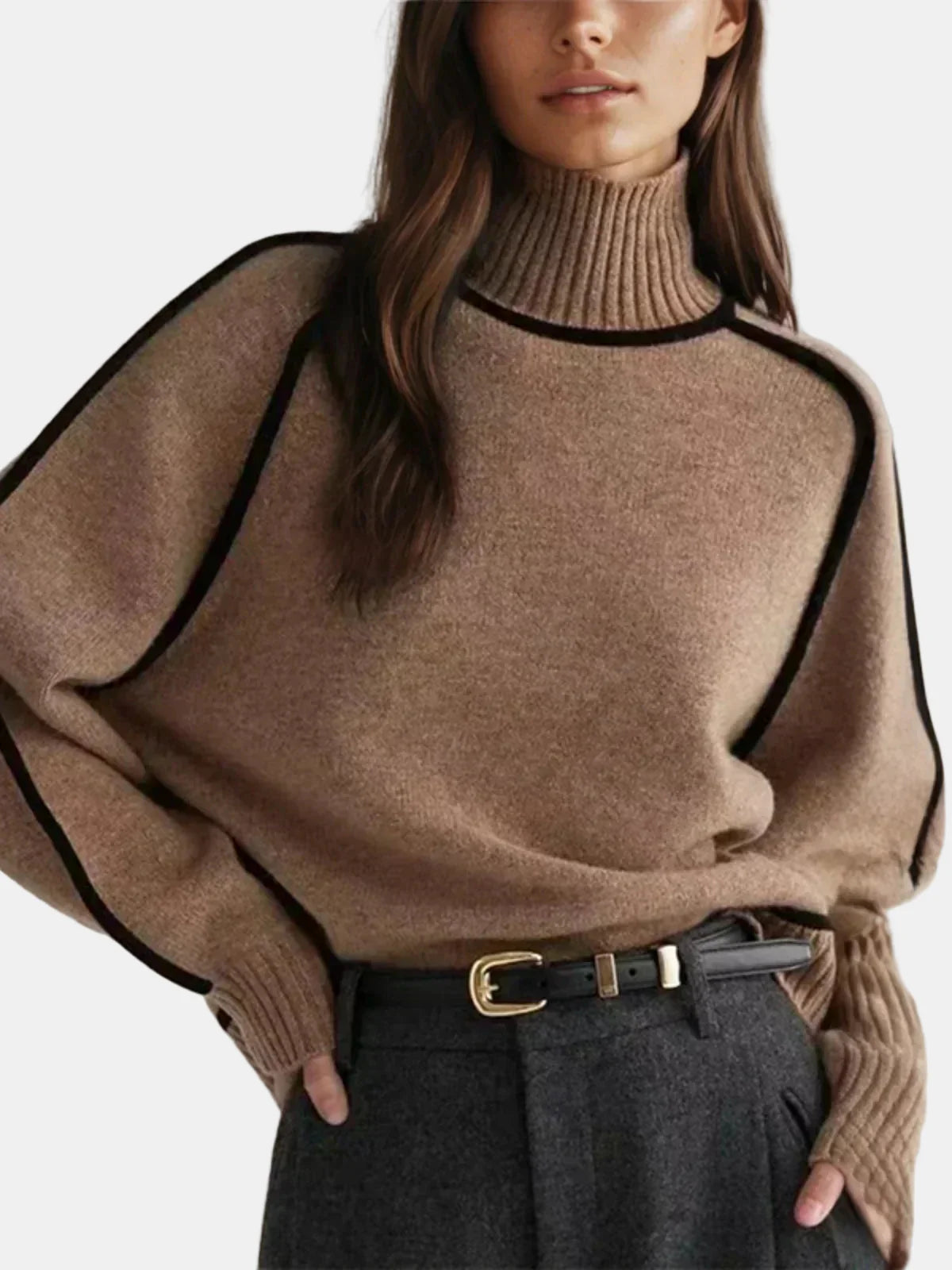 Azura™ | Elegant Turtleneck Sweater