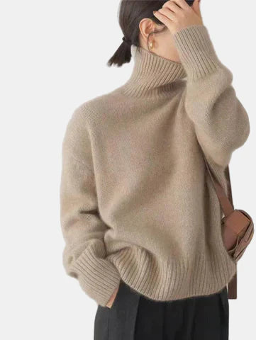 Arista™ | Luxe Cashmere Turtleneck Sweater