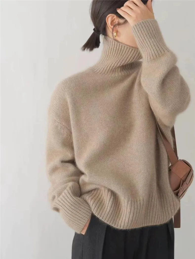 Emma | High Neck Sweater