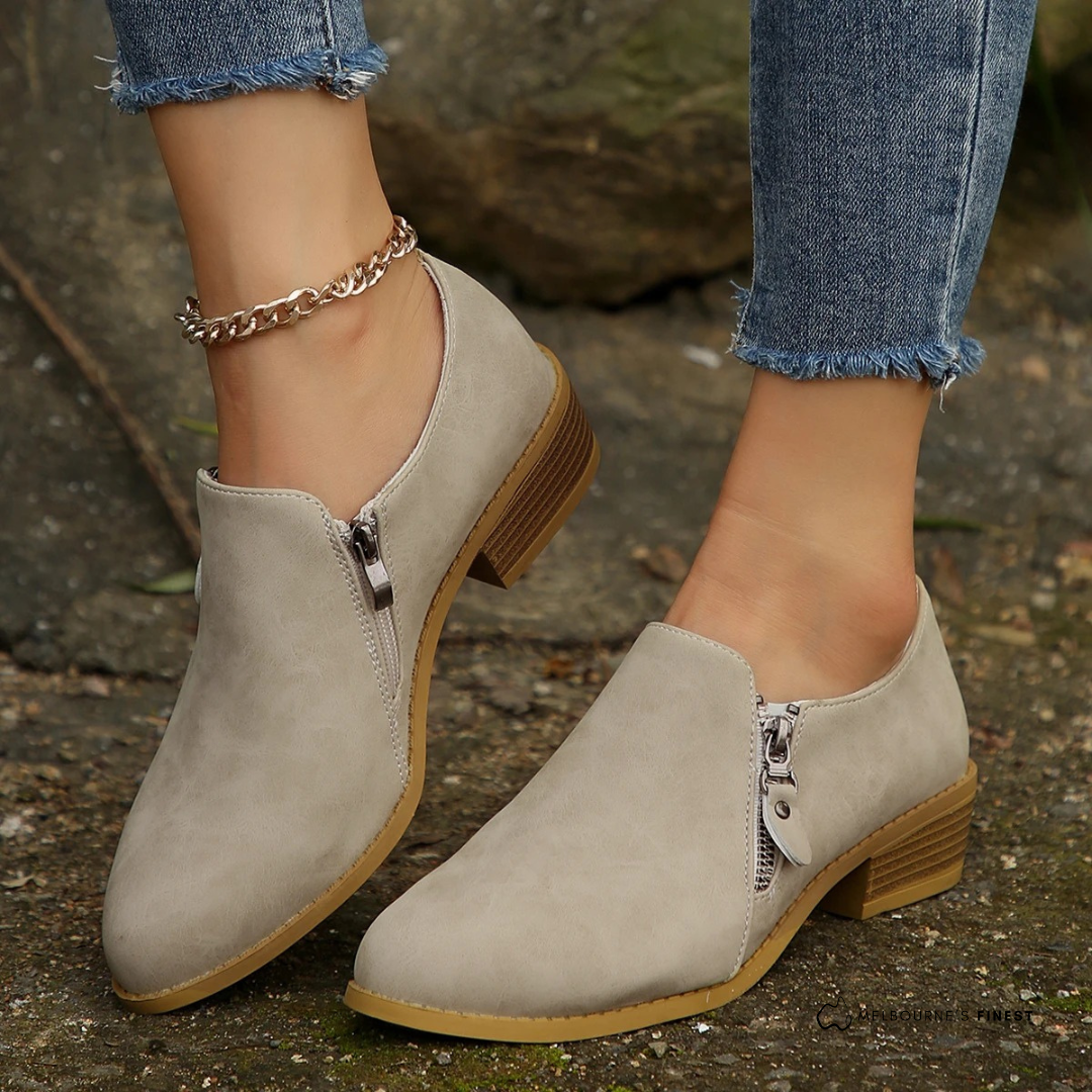 Rose | Orthopedic Zip-Up Ankle Boots™