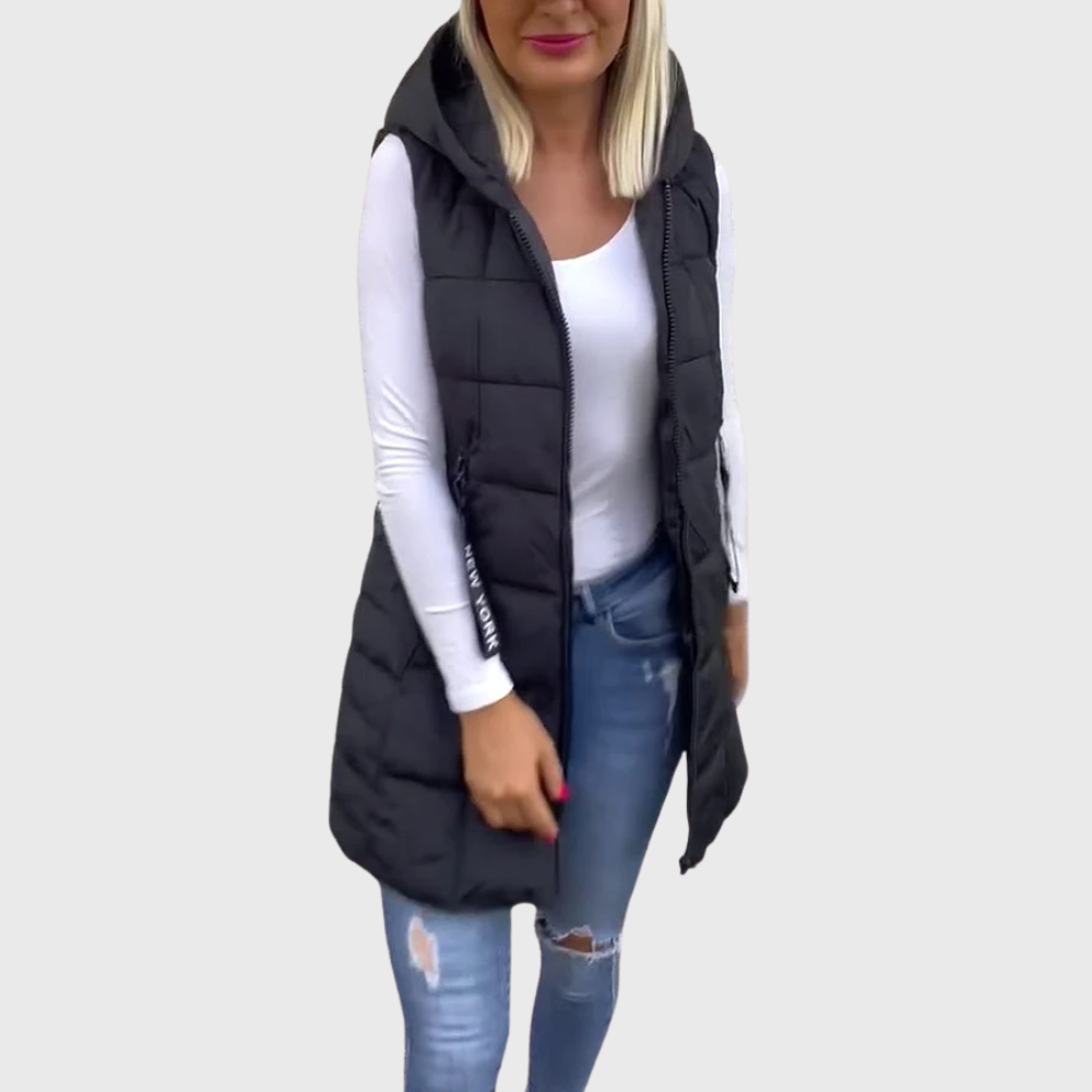 Rose | Sleeveless Padded Coat