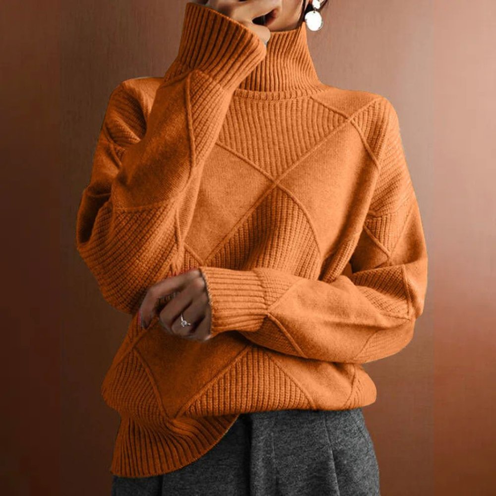 Autumn | Chunky Turtleneck Sweater