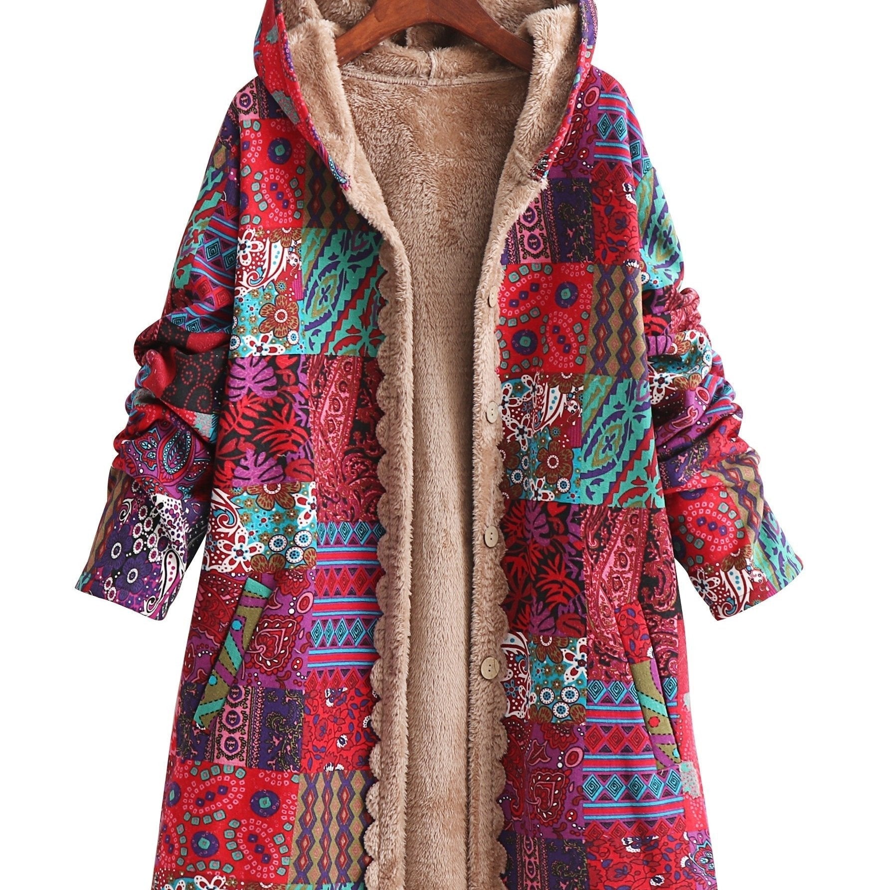 Lydia™| Boho Patchwork Coat
