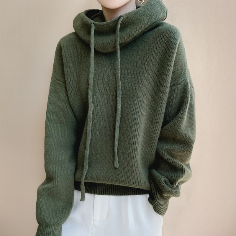 Emma | Turtleneck Sweater in Merino Wool