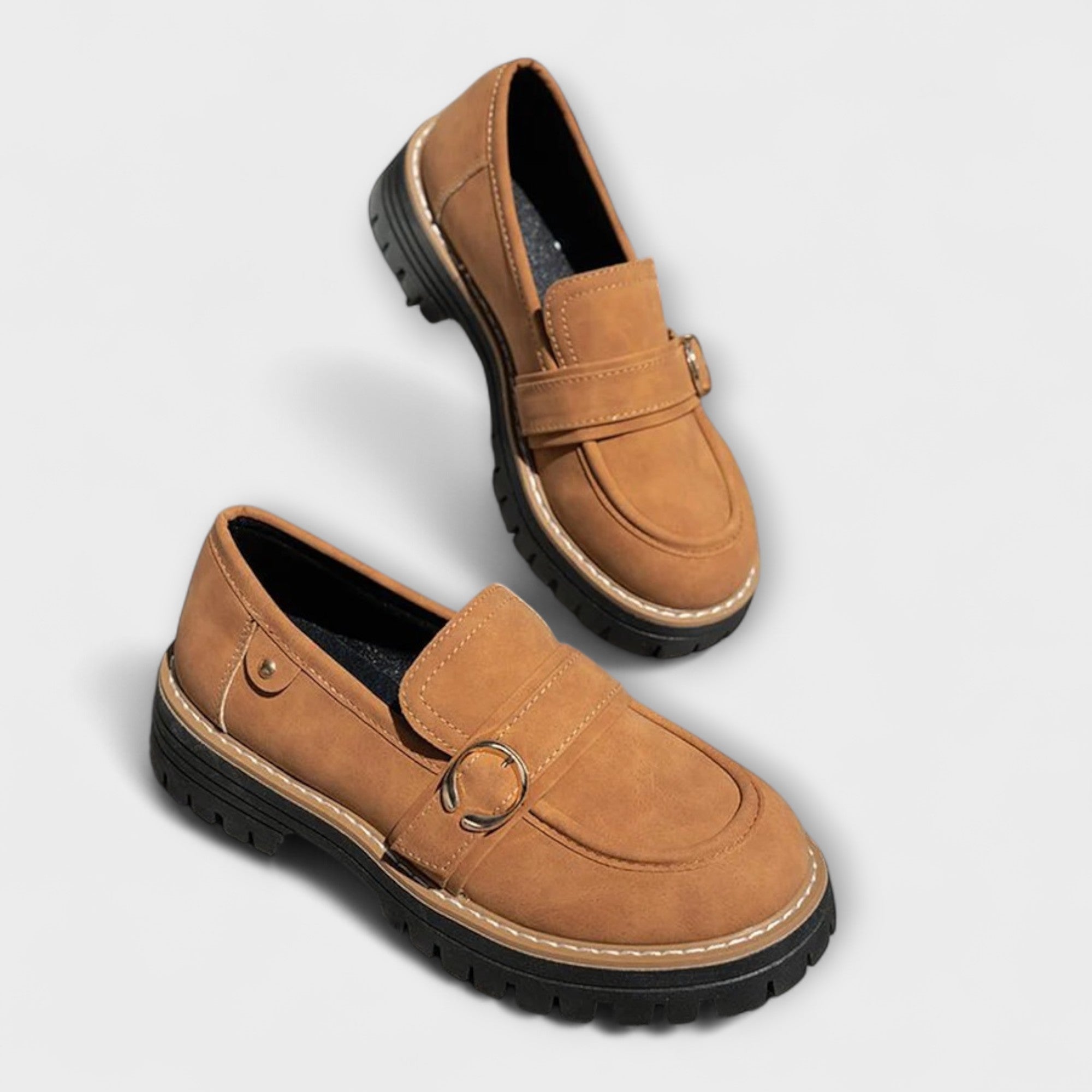 Lora – Elegant Casual Moccasins with Round Toe for a Sophisticated Look