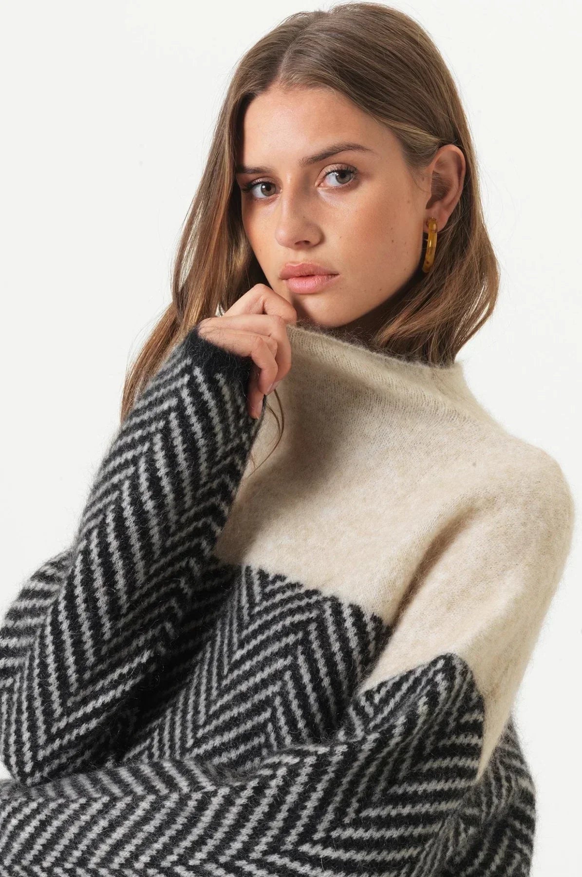 Emma | Premium Turtleneck in Fine Knit