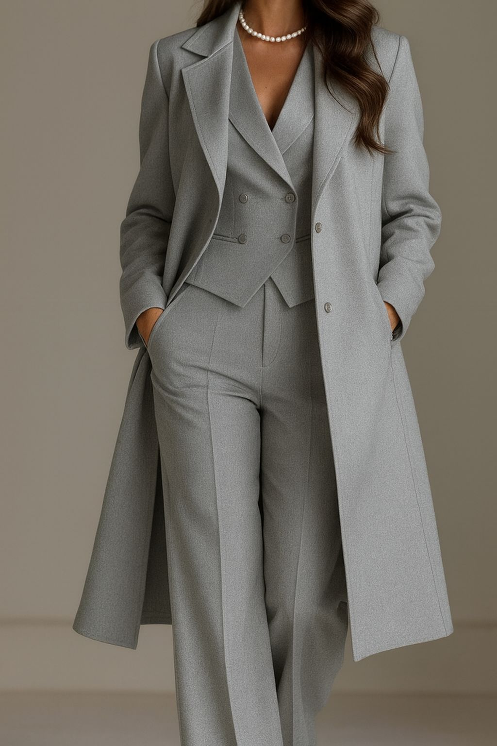 Savvrani™ | Maci Coat & Full Suit Set