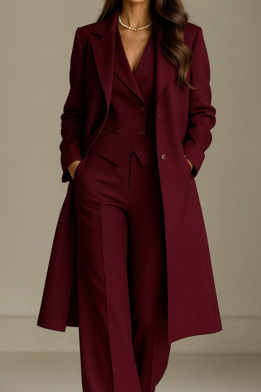 Savvrani™ | Maci Coat & Full Suit Set