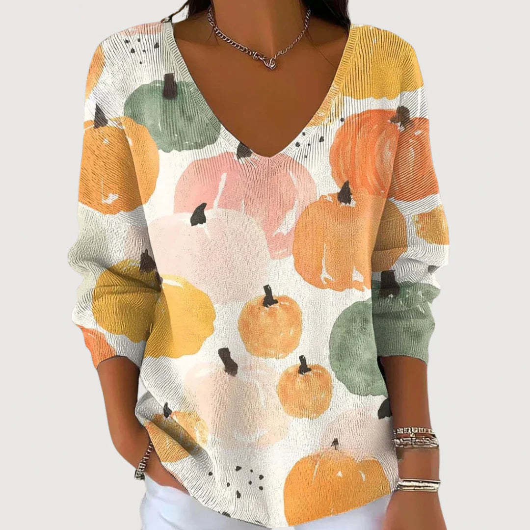 Samantha™ | Cozy V-Neck Sweater