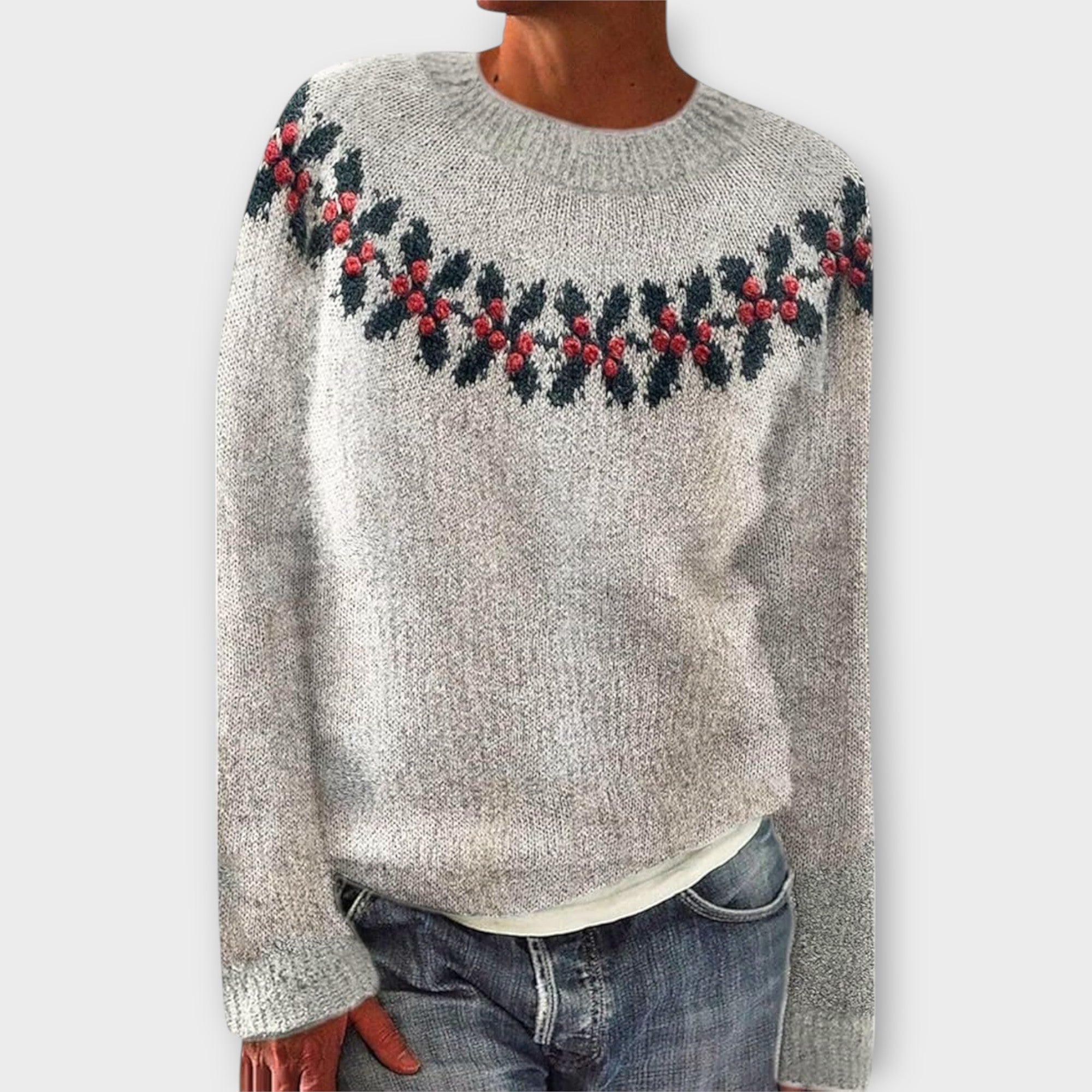 Harper | Cozy Christmas Knitted Sweater