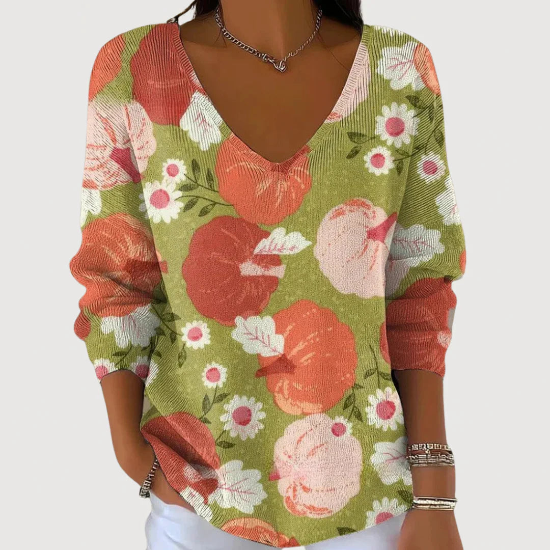 Addison™ | Cozy V-Neck Sweater