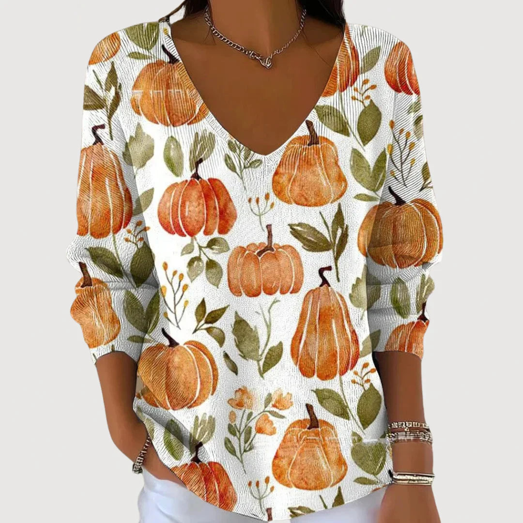 Audrey™ | Cozy V-Neck Sweater