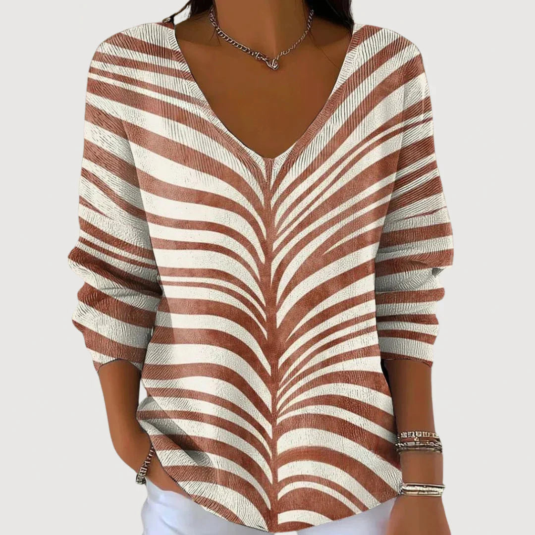 Laura™ | Cozy V-Neck Sweater