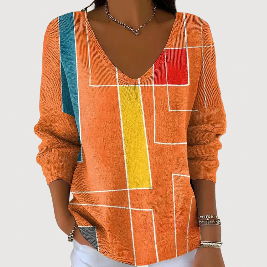 Lynn™ | Cozy V-Neck Sweater