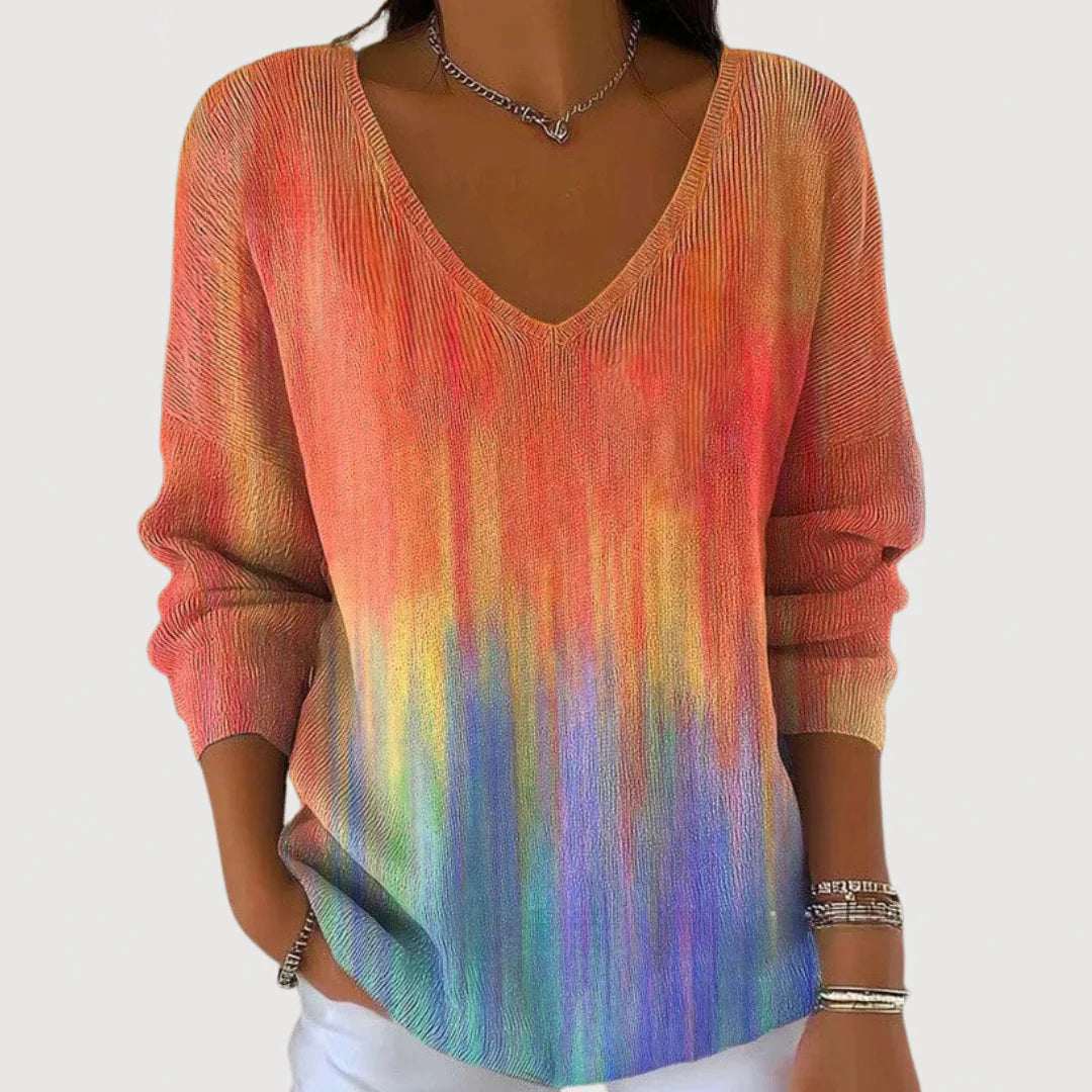 Tina™ | Cozy V-Neck Sweater