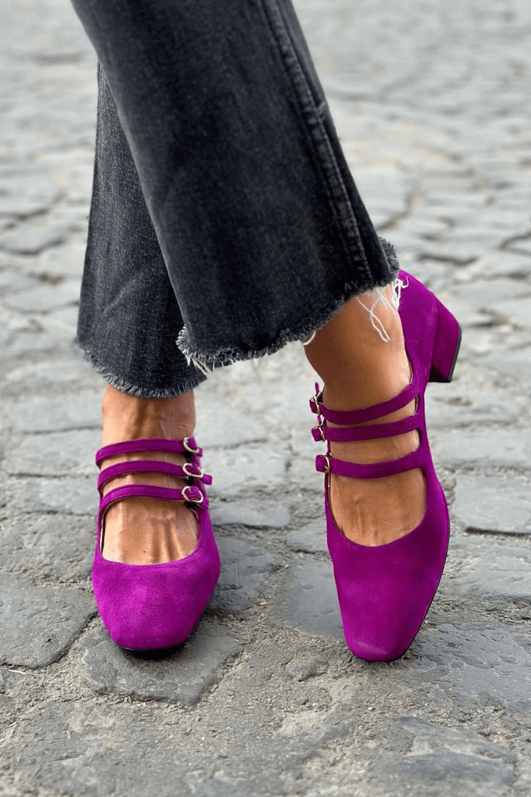 Everly & Rose | BALLET FLATS WITH STRAPS