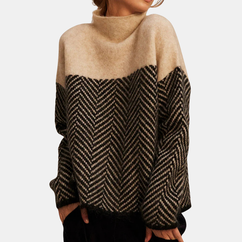 Fiora™ | Cotton Turtleneck Sweater