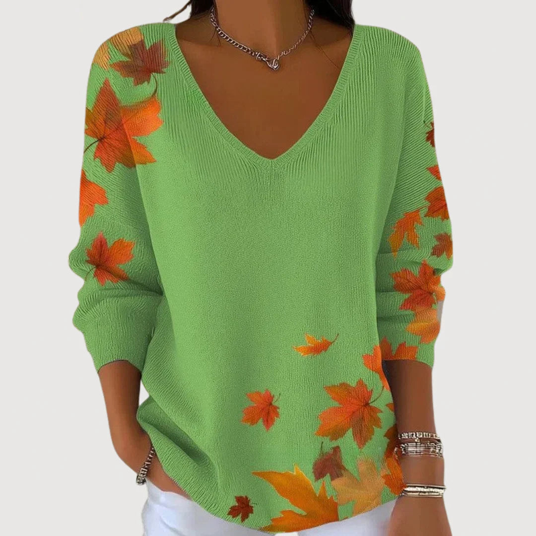 Natalie™ | Cozy V-Neck Sweater