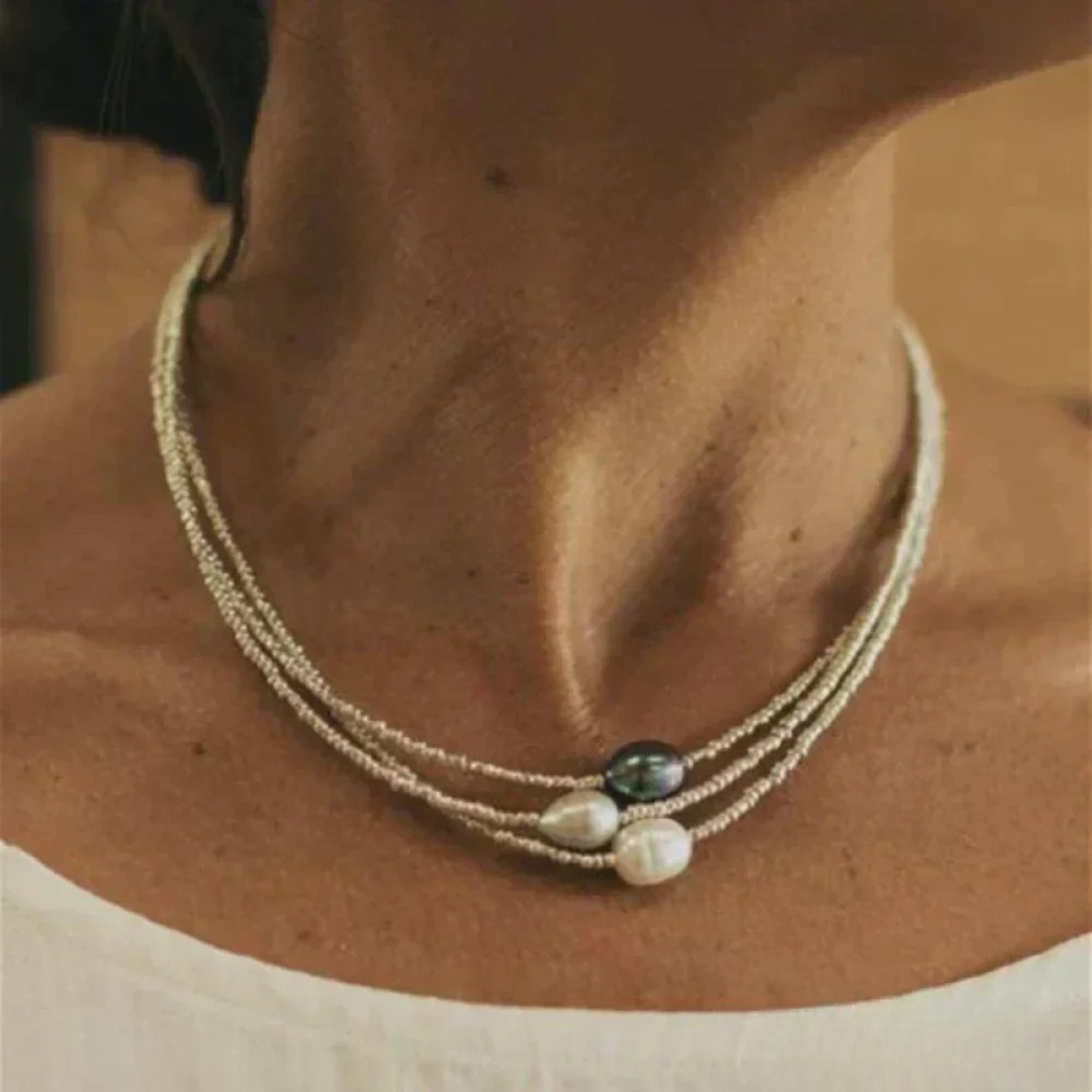 Paisley™ | Vintage Fresh Water Pearl Necklace