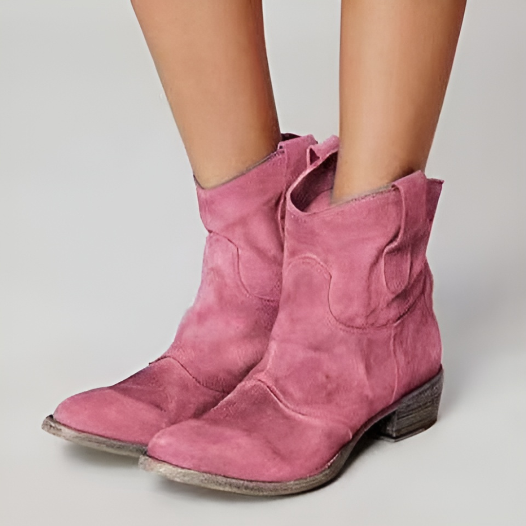 Carlotta | Chic Suede Ankle Boots for a Fashion-Forward Look