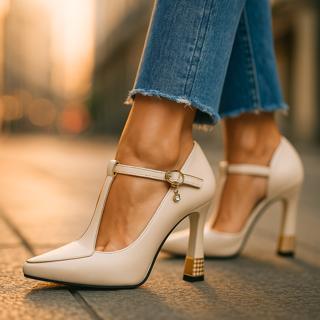 Valentina | Luxe Charm High Heels