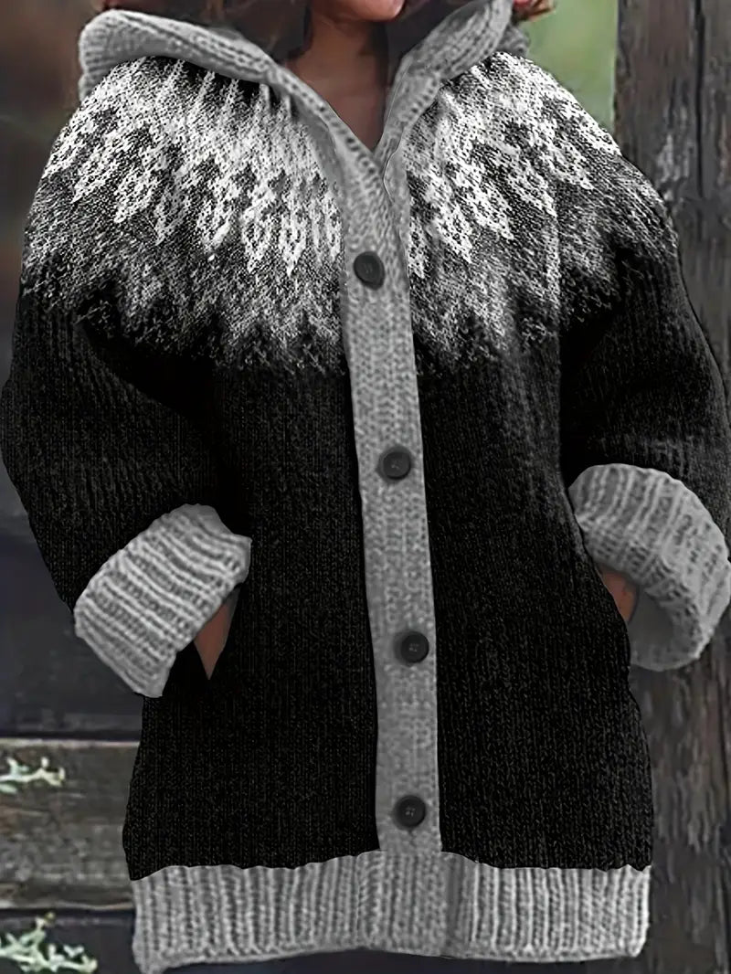 Adeline™ | Casual Hooded Cardigan