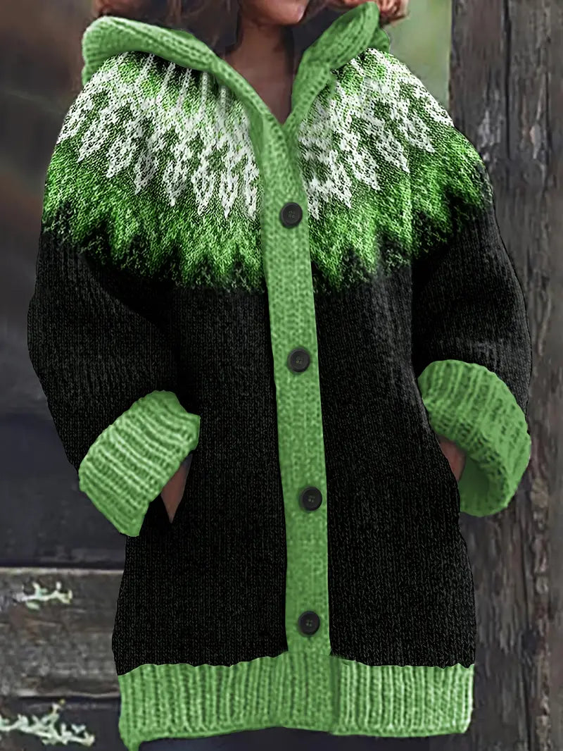 Adeline™ | Casual Hooded Cardigan