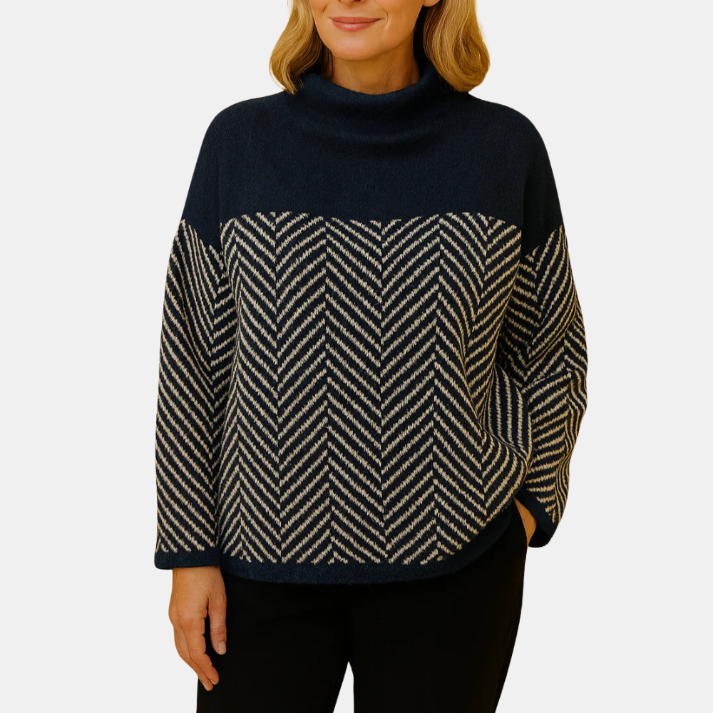 Fiora™ | Cotton Turtleneck Sweater