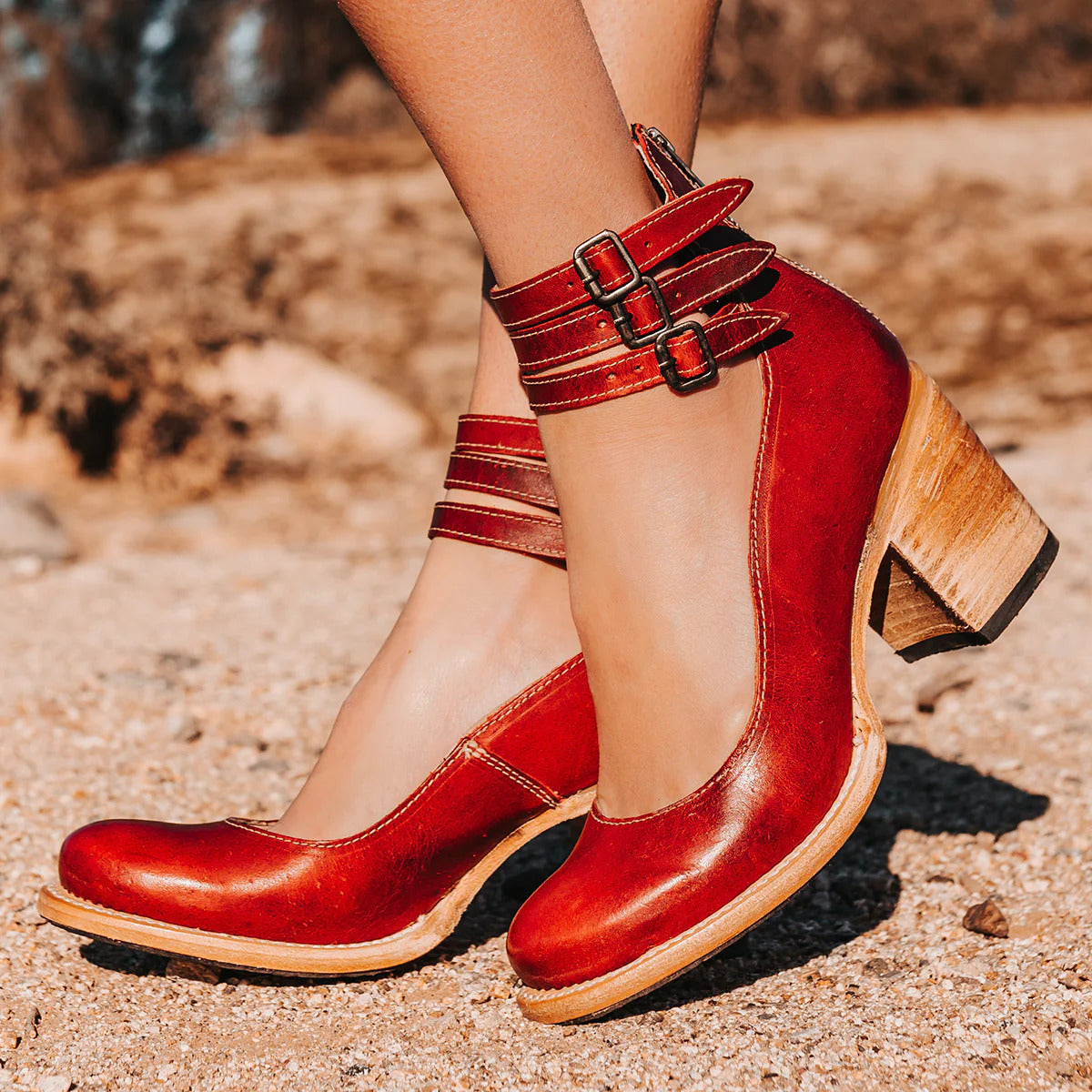 Everly & Rose | Heel with Straps