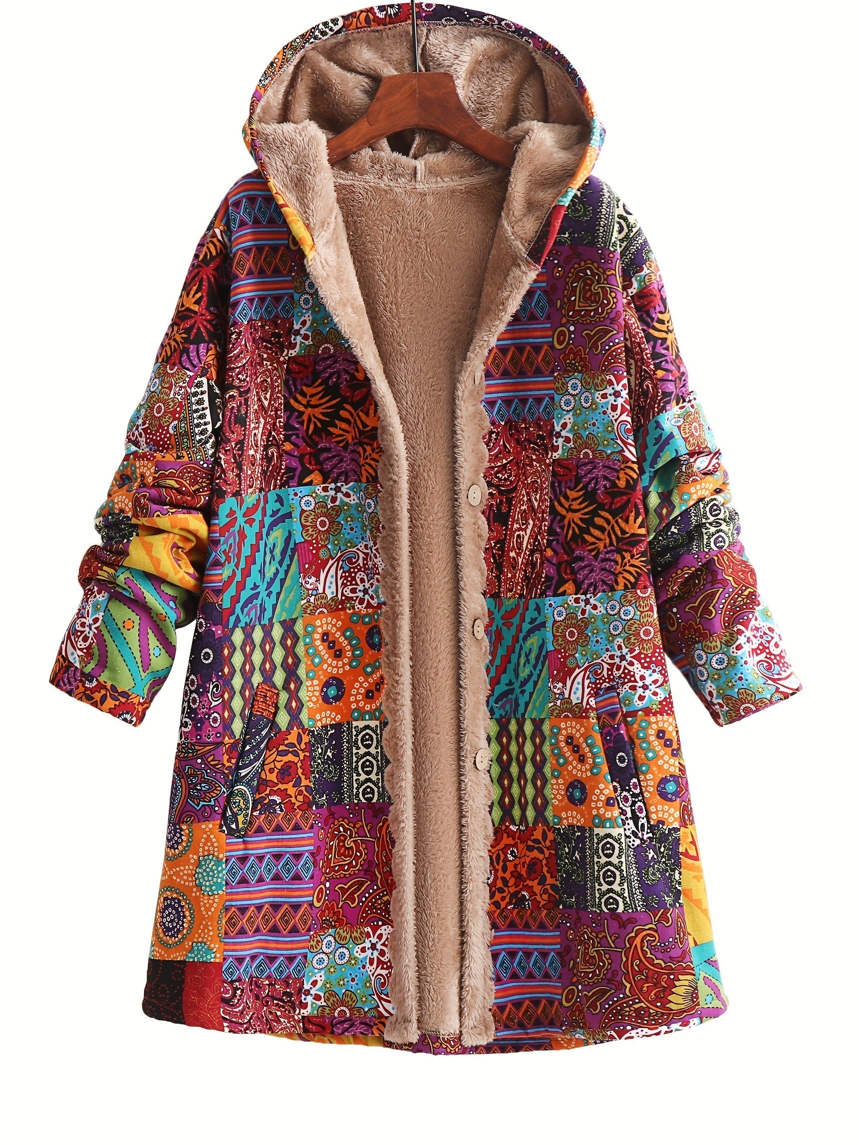 Lydia™| Boho Patchwork Coat