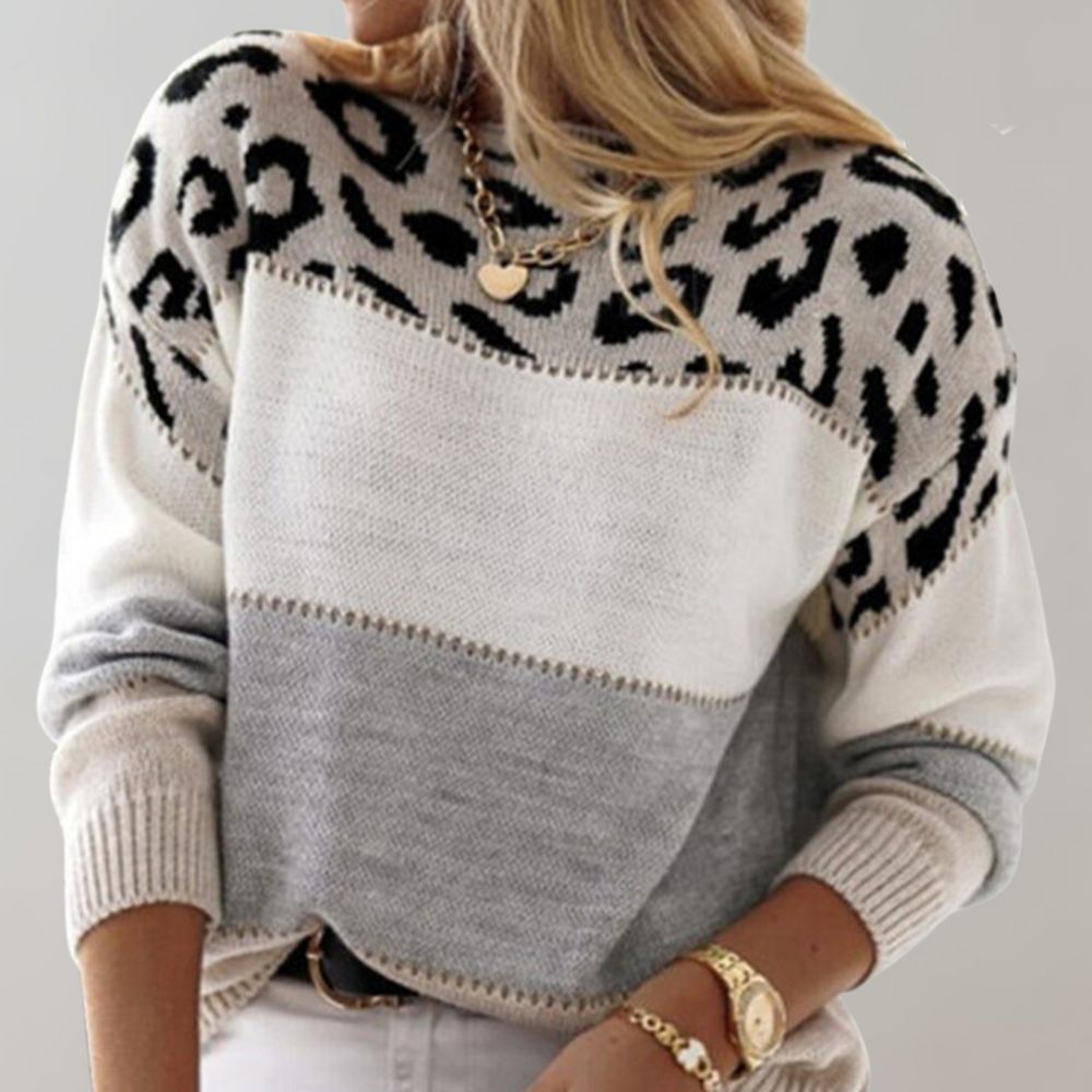 Valmont™ | Elegant Leopard Sweater