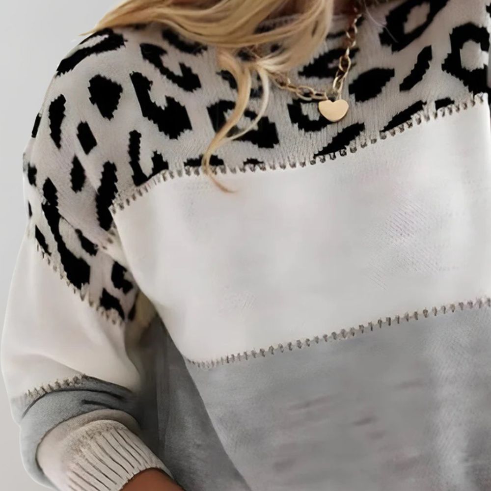 Valmont™ | Elegant Leopard Sweater