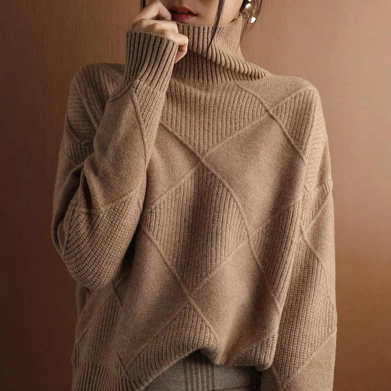 Autumn | Chunky Turtleneck Sweater