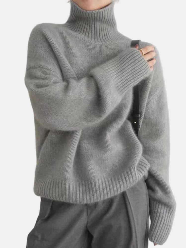Arista™ | Luxe Cashmere Turtleneck Sweater