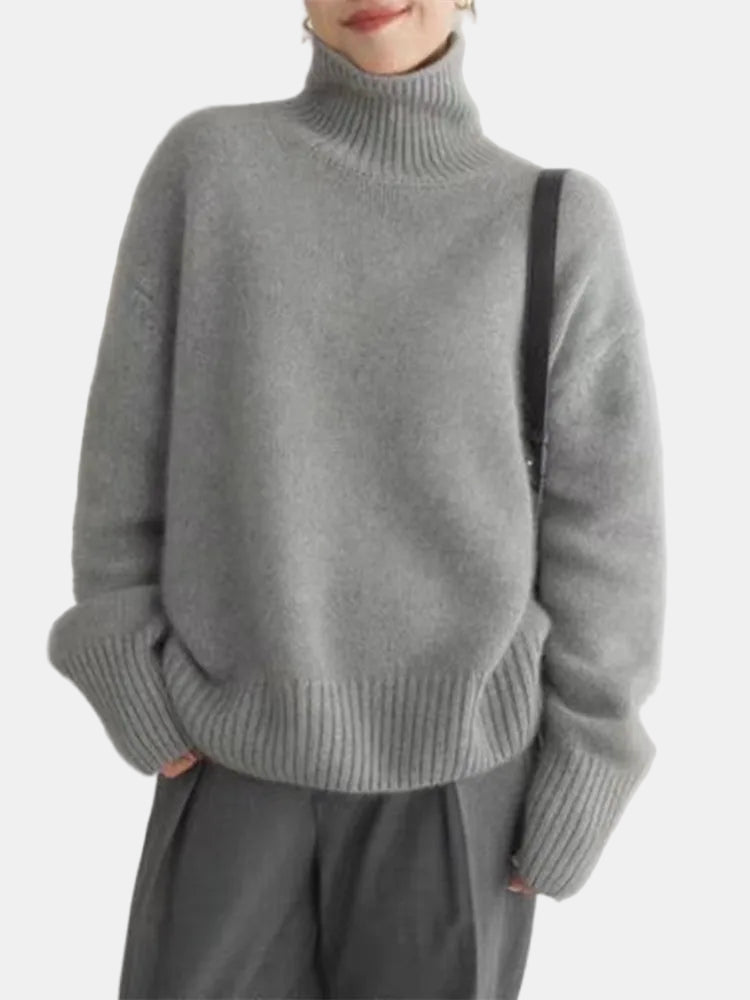 Arista™ | Luxe Cashmere Turtleneck Sweater