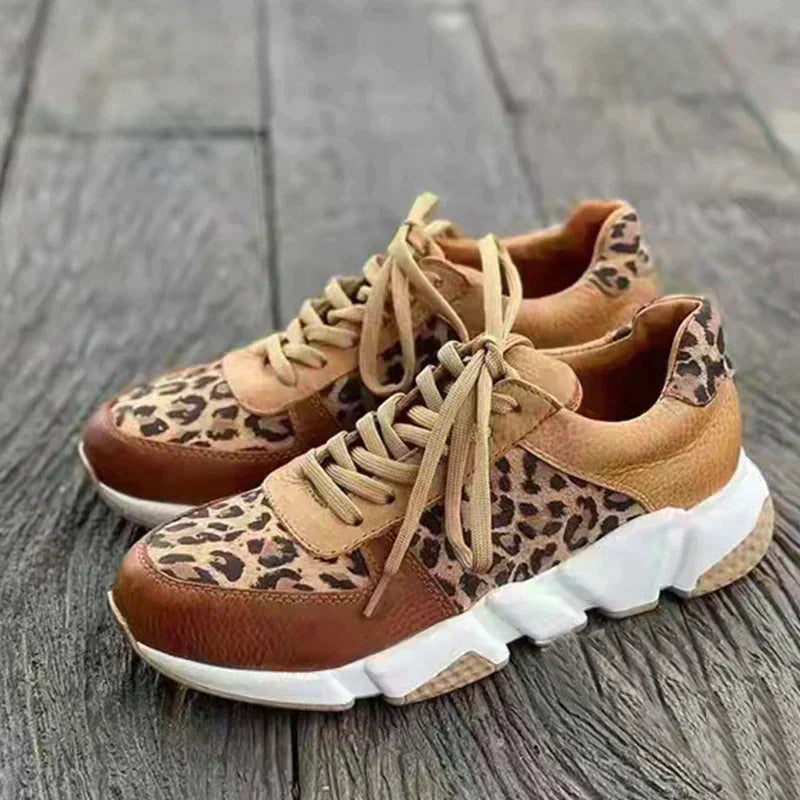 Mira | Comfortable Leopard Sneakers
