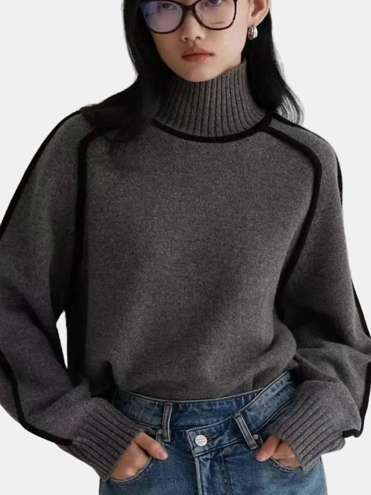 Azura™ | Elegant Turtleneck Sweater